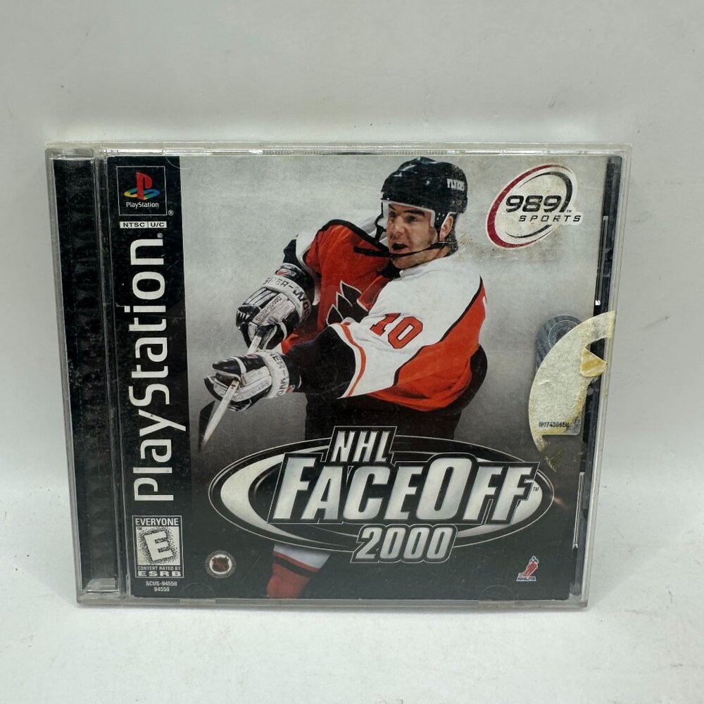 NHL FaceOff 2000 - Black Label Playstation 1 1999 989 Sports Rated E-Everyone